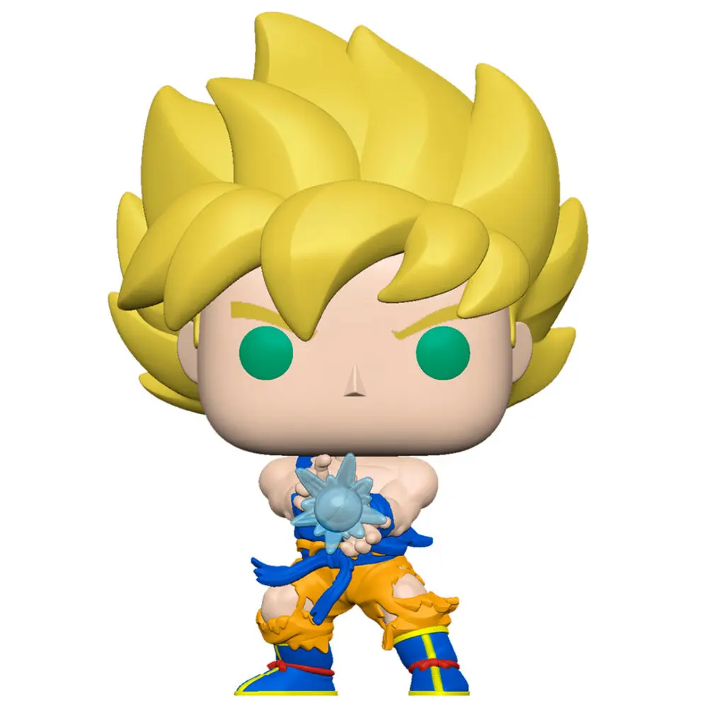 Dragon Ball Z POP! Animation Figurka Vinyl SS Goku z Falą Kamehameha 9 cm zdjęcie produktu