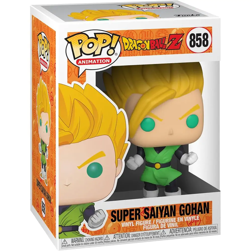 Dragon Ball Z POP! Animation Figurka winylowa SS Gohan 9 cm zdjęcie produktu