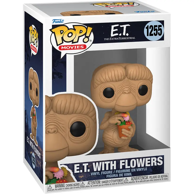 E.T. the Extra-Terrestrial POP! Figurka Vinyl E.T. z kwiatami 9 cm zdjęcie produktu