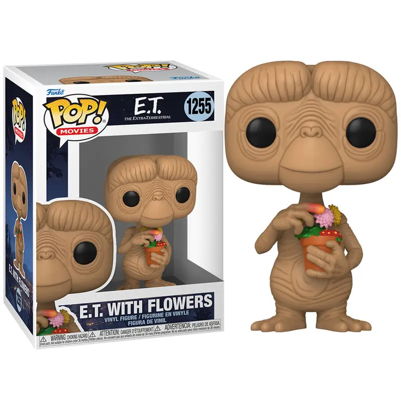 E.T. the Extra-Terrestrial POP! Figurka Vinyl E.T. z kwiatami 9 cm zdjęcie produktu