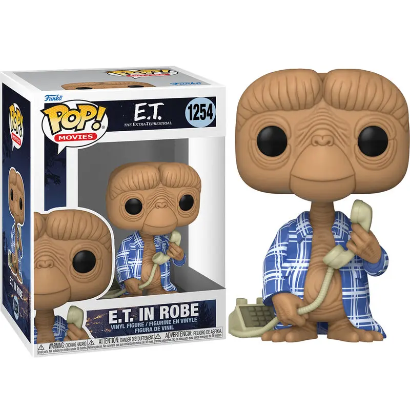 E.T. the Extra-Terrestrial POP! Figurka Vinyl E.T. we flaneli 9 cm zdjęcie produktu