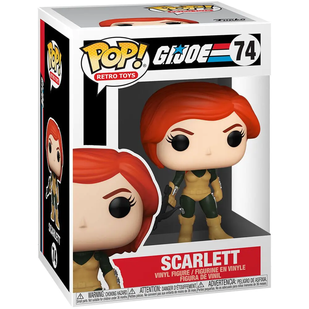 Figurka winylowa G.I. Joe POP! Scarlett 9 cm zdjęcie produktu