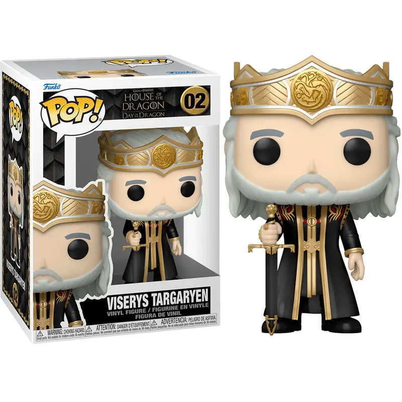 House of the Dragon POP! TV Figurka winylowa Viserys Targaryen 9 cm zdjęcie produktu