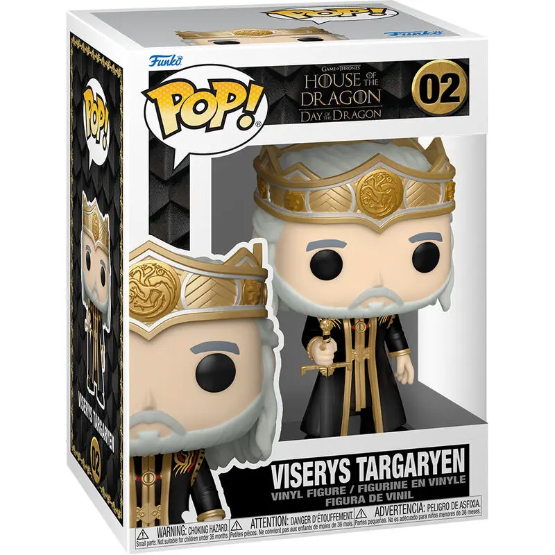 House of the Dragon POP! TV Figurka winylowa Viserys Targaryen 9 cm zdjęcie produktu