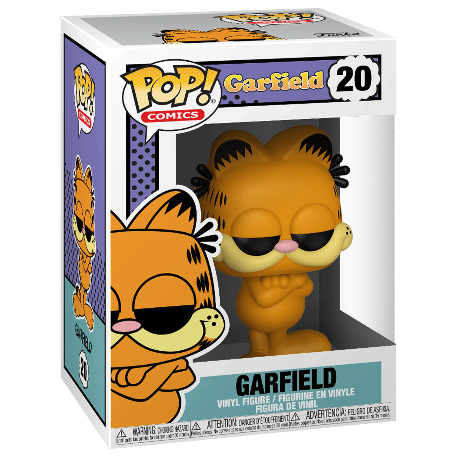 Garfield POP! Comics Figurka winylowa Garfield 9 cm zdjęcie produktu