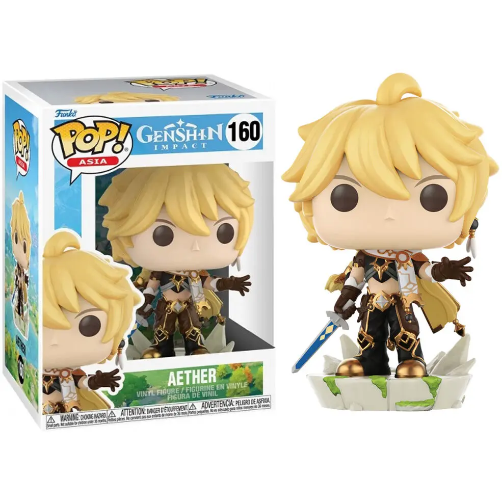 Genshin Impact POP! Games Figurka Winylowa Aether 9 cm zdjęcie produktu