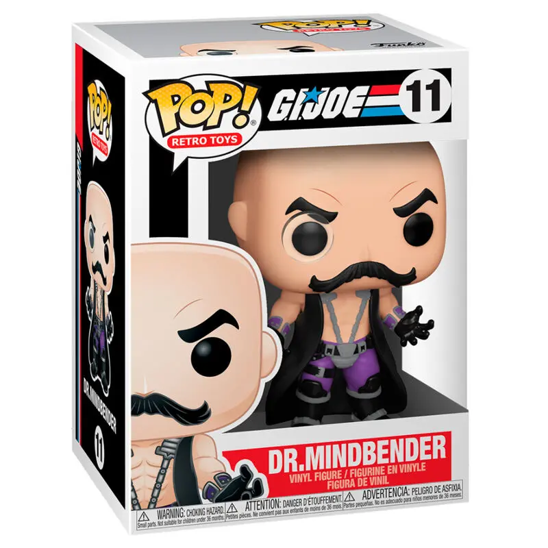 Figurka winylowa G.I. Joe POP! Dr. Mindbender 9 cm zdjęcie produktu