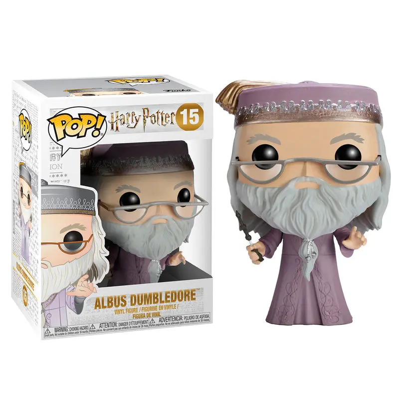 Harry Potter POP! Movies Figurka Winylowa Dumbledore z Różdżką 9 cm zdjęcie produktu