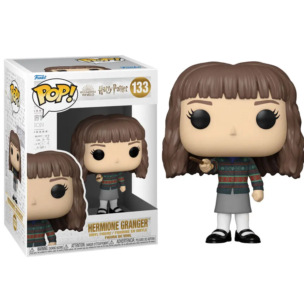 Harry Potter POP! Movies Figurka winylowa Hermiona z Różdżką 9 cm zdjęcie produktu