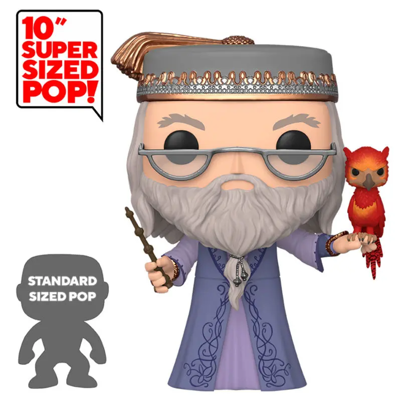 Harry Potter Super Sized POP! Movies Winyl Figurka Dumbledore 25 cm zdjęcie produktu