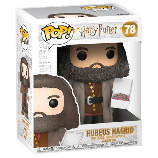 Harry Potter Super Sized POP! Movies Figurka Vinyl Hagrid z Tortem 14 cm zdjęcie produktu