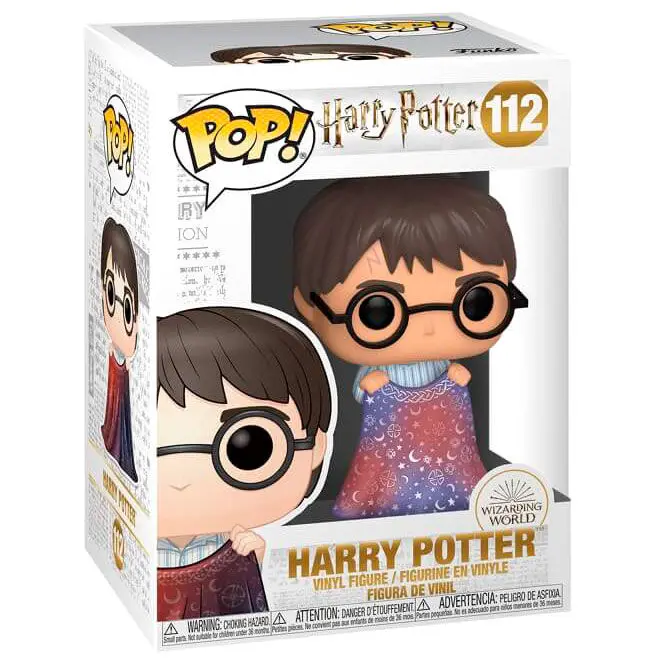 Harry Potter POP! Movies Figurka Vinyl Harry z Peleryną Niewidką 9 cm zdjęcie produktu