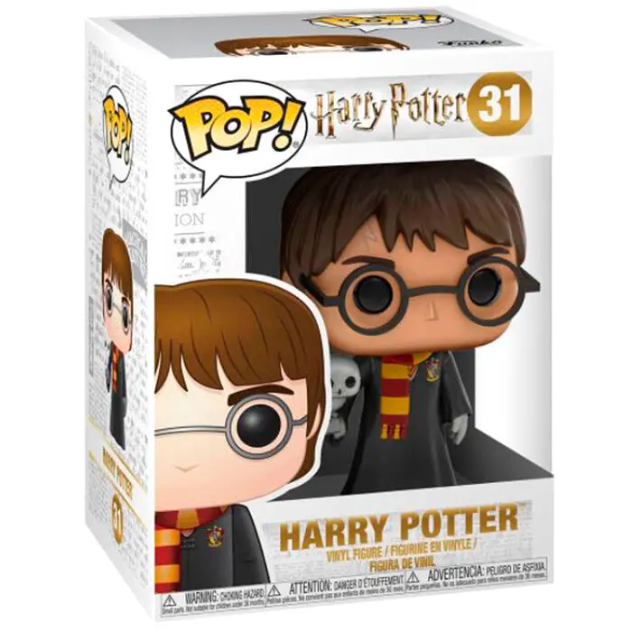 Harry Potter POP! Movies Figurka Vinyl Harry z Hedwig 9 cm [USZKODZONE OPAKOWANIE] zdjęcie produktu