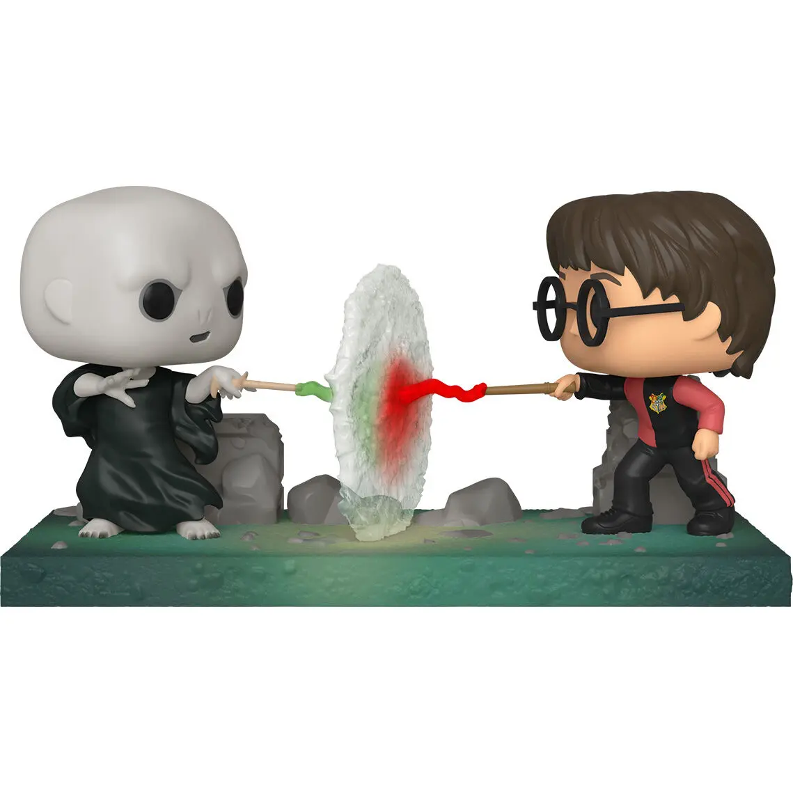 Harry Potter POP! Movie Moment Figurka Vinyl Harry VS Voldemort 9 cm zdjęcie produktu