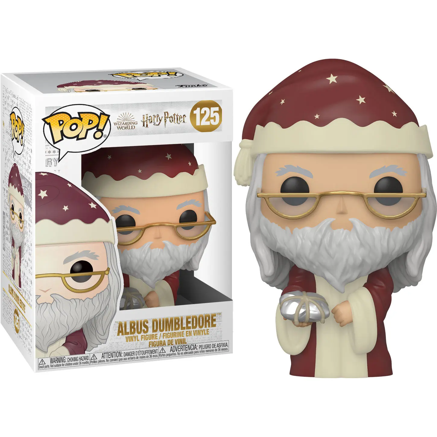 Harry Potter POP! Figurka Vinyl Holiday Albus Dumbledore 9 cm zdjęcie produktu