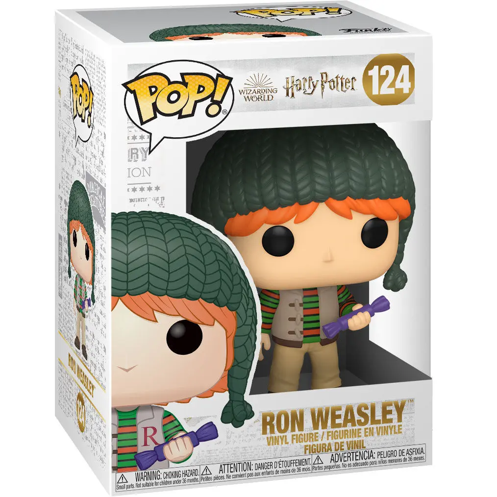 Harry Potter POP! Figurka Vinyl Świąteczny Ron Weasley 9 cm zdjęcie produktu