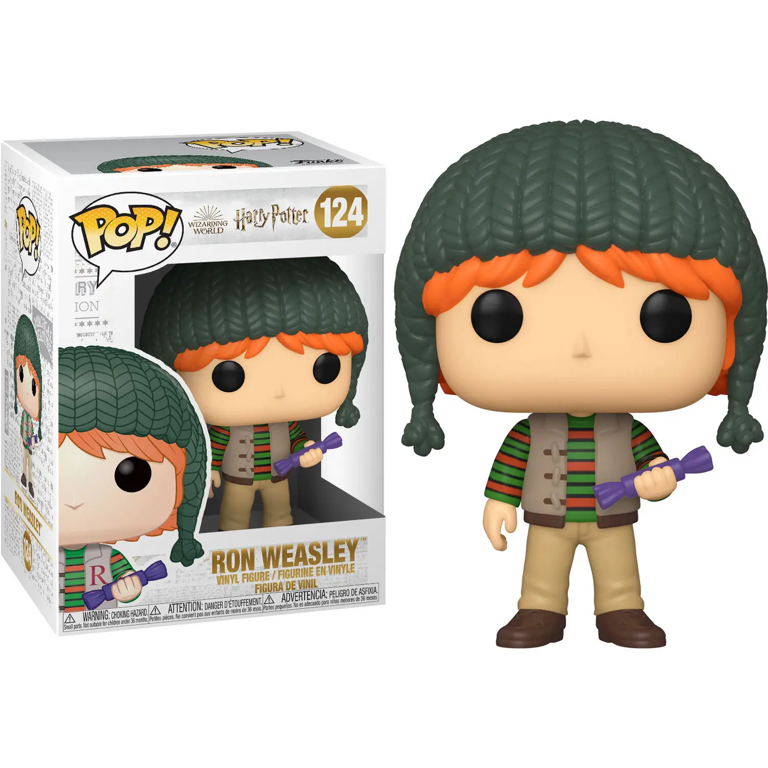 Harry Potter POP! Figurka Vinyl Świąteczny Ron Weasley 9 cm zdjęcie produktu