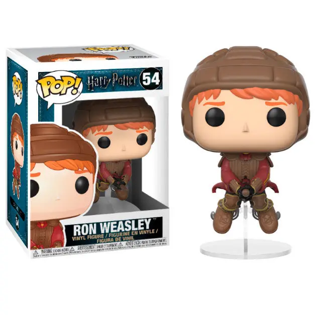 Harry Potter POP! Movies Figurka winylowa Ron na Miotle 9 cm zdjęcie produktu