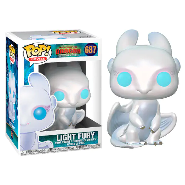 Jak wytresować smoka 3 POP! Figurka Vinyl Light Fury 9 cm zdjęcie produktu