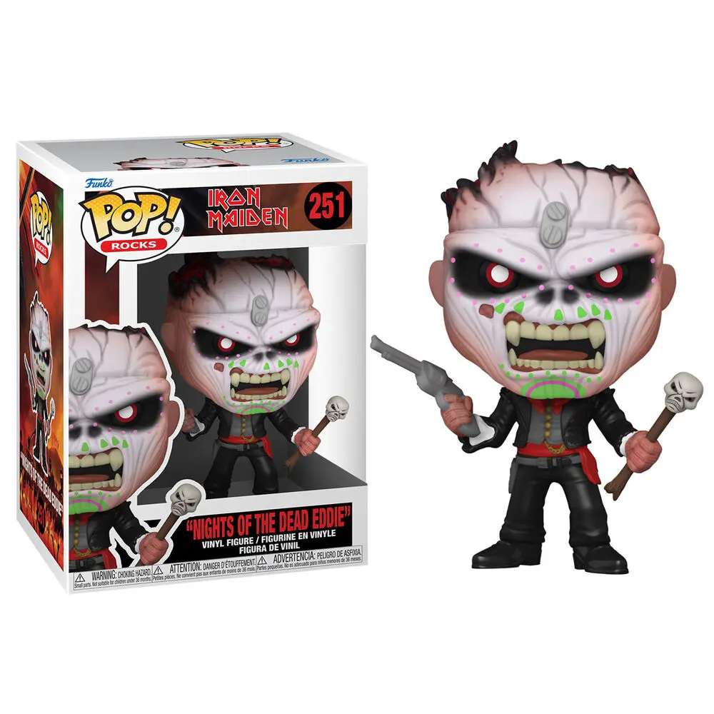 Iron Maiden POP! Rocks Figurka winylowa Eddie - Nights of the Dead 9 cm zdjęcie produktu
