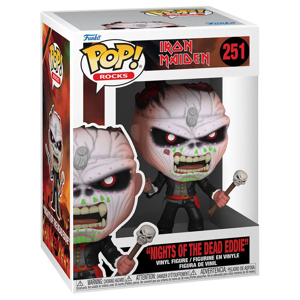 Iron Maiden POP! Rocks Figurka winylowa Eddie - Nights of the Dead 9 cm zdjęcie produktu