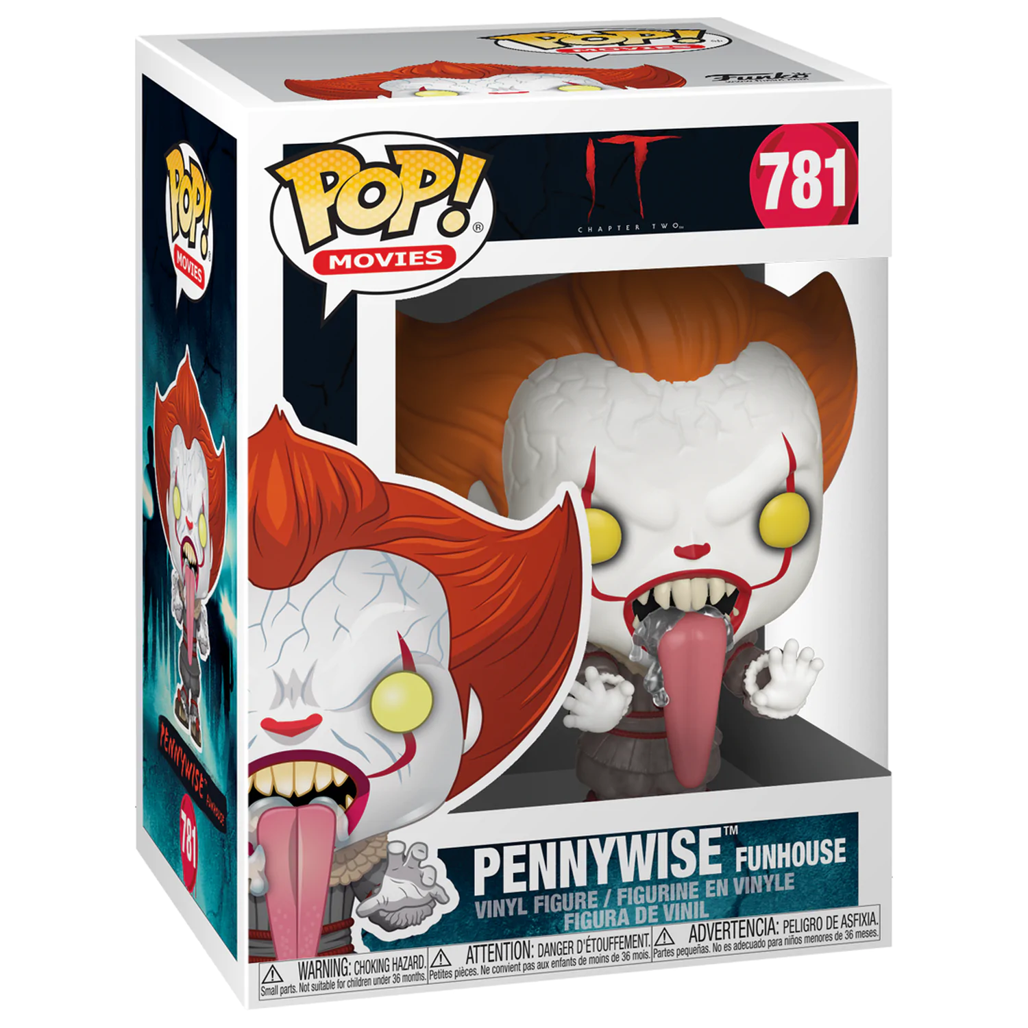 Stephen King's It 2 POP! Movies Figurka winylowa Pennywise z psim językiem 9 cm zdjęcie produktu