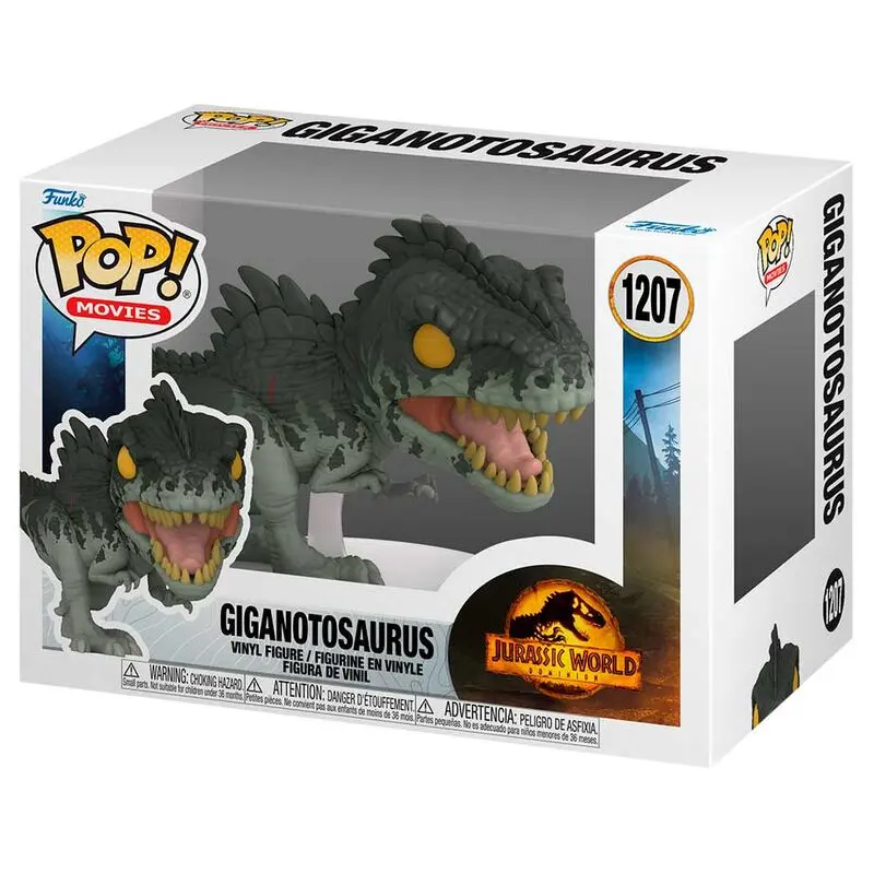 Jurassic World 3 POP! Movies Figurka winylowa Giganotozaur 9 cm zdjęcie produktu