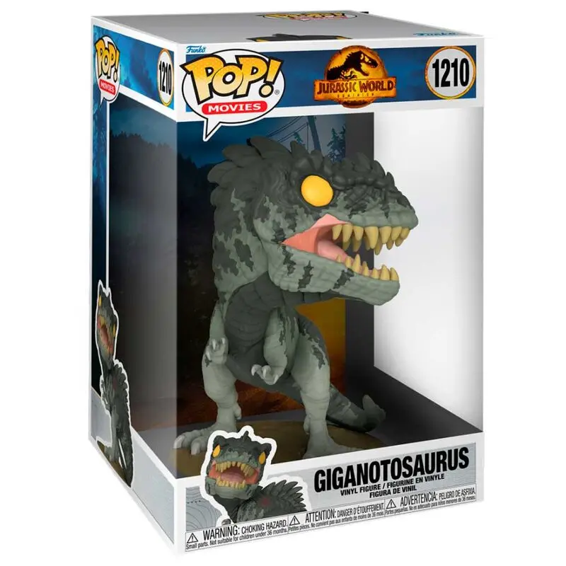 Jurassic World 3 Super Sized Jumbo POP! Figurka winylowa Giganotozaur 25 cm zdjęcie produktu