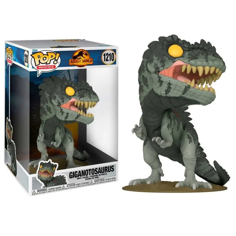 Jurassic World 3 Super Sized Jumbo POP! Figurka winylowa Giganotozaur 25 cm zdjęcie produktu