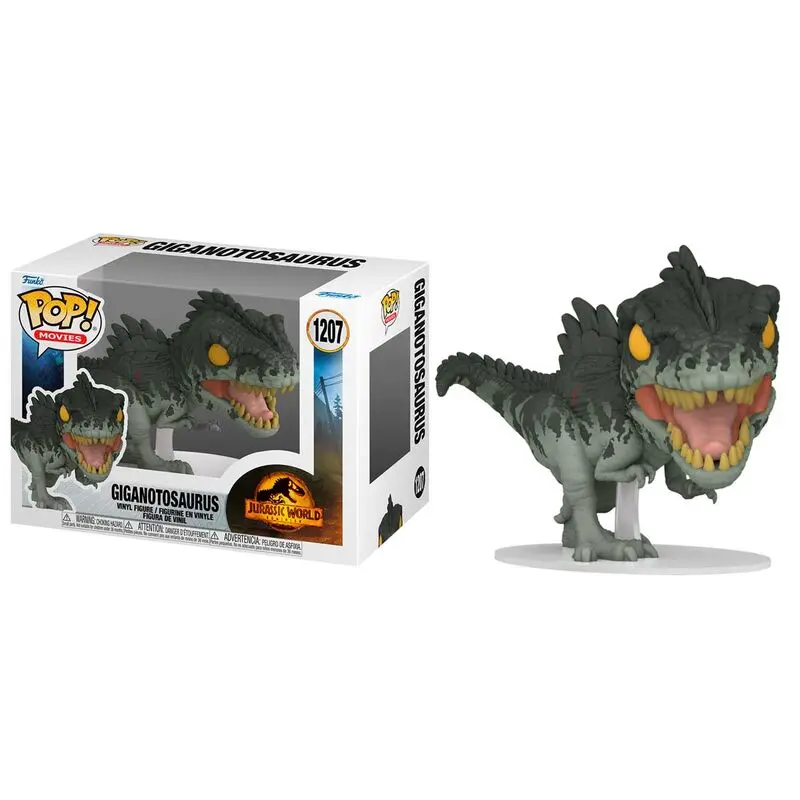 Jurassic World 3 POP! Movies Figurka winylowa Giganotozaur 9 cm zdjęcie produktu