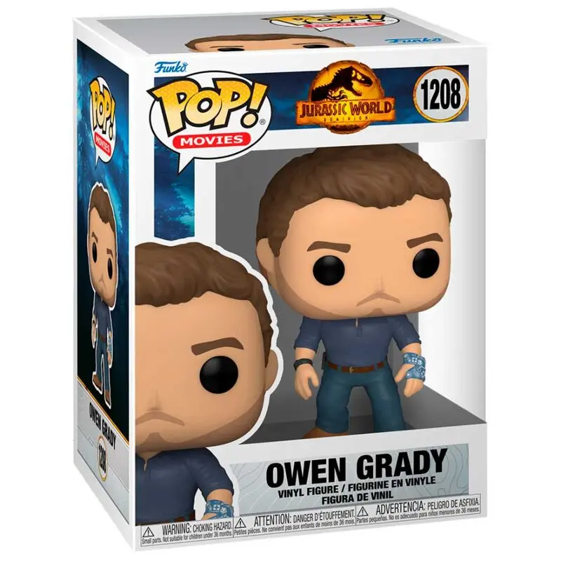 Jurassic World 3 POP! Movies Figurka winylowa Owen Grady 9 cm zdjęcie produktu