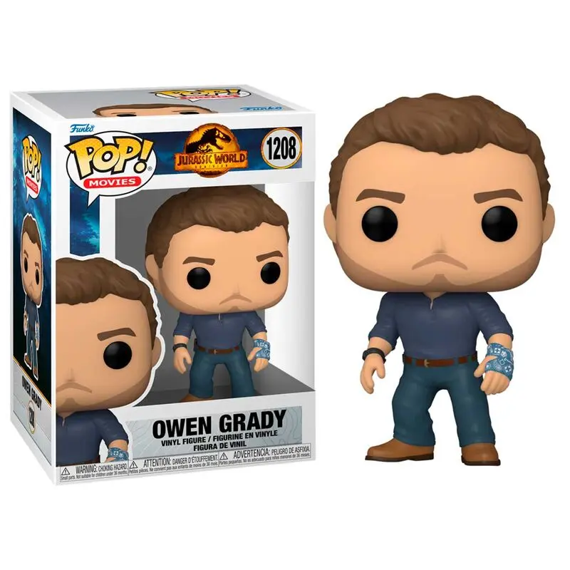 Jurassic World 3 POP! Movies Figurka winylowa Owen Grady 9 cm zdjęcie produktu