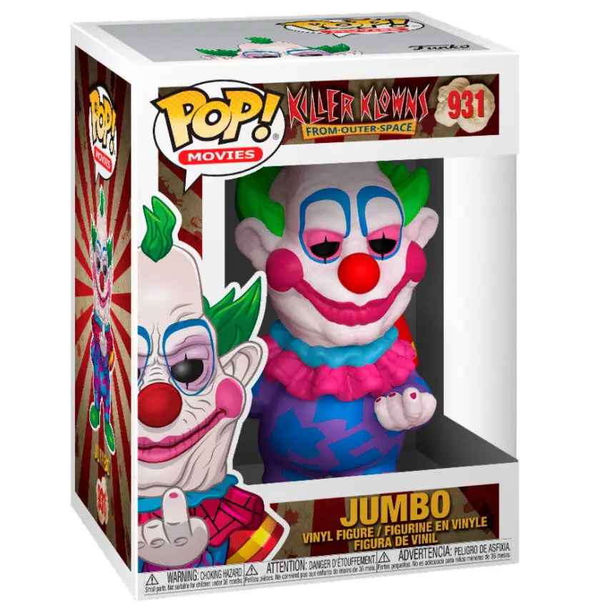 Killer Klowns from Outer Space POP! Movies Figurka winylowa Jumbo 9 cm zdjęcie produktu