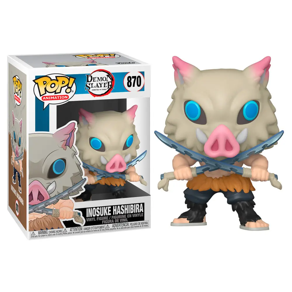 Demon Slayer POP! Animation Figurka Vinyl Inosuke Hashibira 9 cm zdjęcie produktu