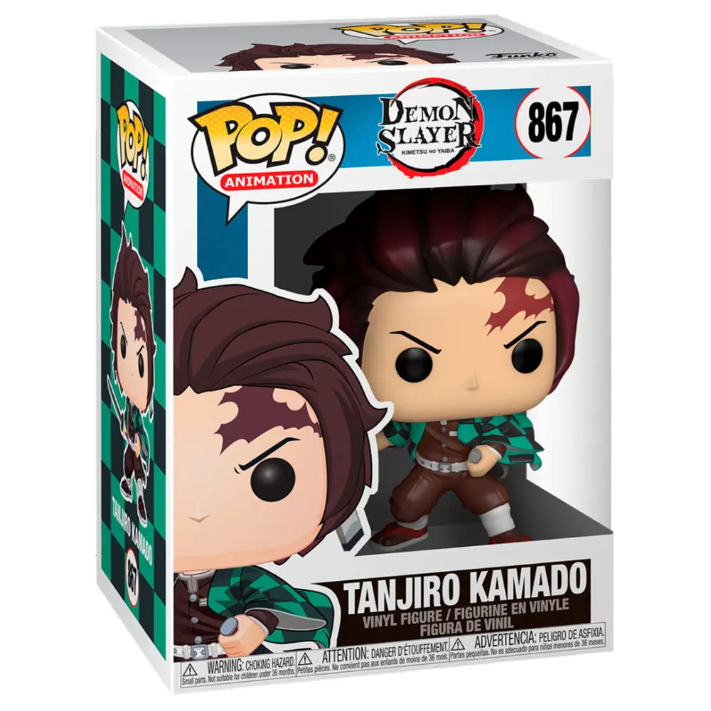 Demon Slayer POP! Animation Figurka winylowa Tanjiro Kamado 9 cm zdjęcie produktu