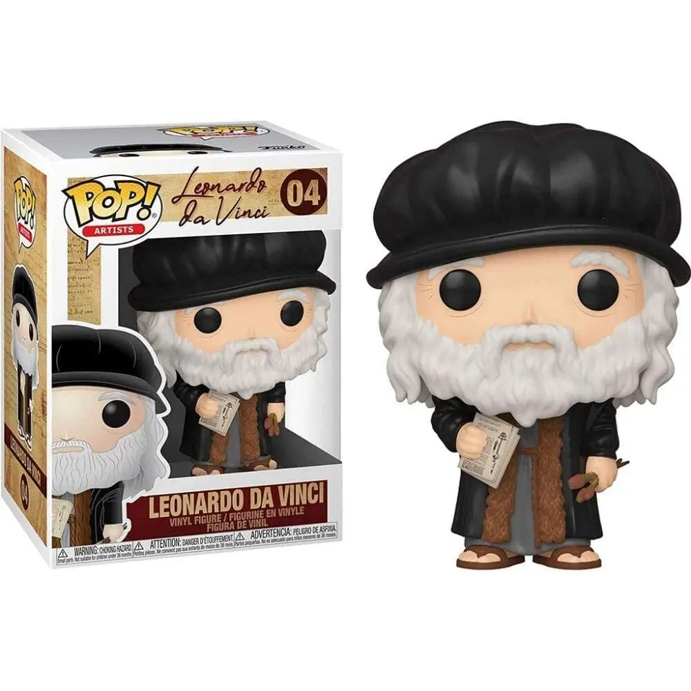 Leonardo da Vinci POP! Artists Figurka winylowa 9 cm zdjęcie produktu