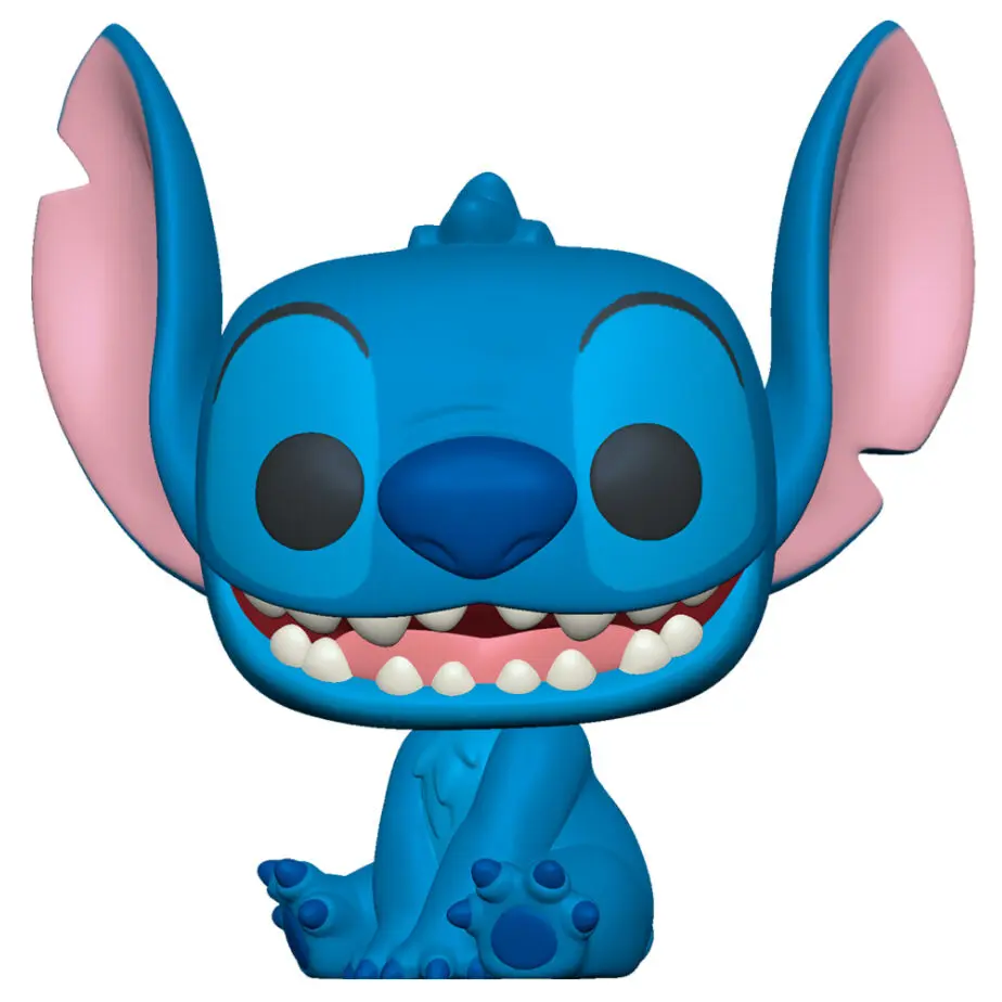 Lilo & Stitch POP! Disney Figurka winylowa Uśmiechnięty Siedzący Stitch 9 cm zdjęcie produktu