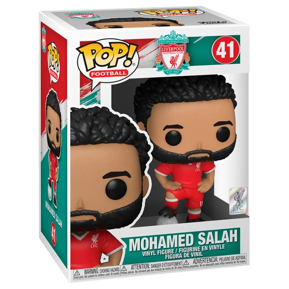 Liverpool F.C. POP! Football Vinyl Figure Mohamed Salah 9 cm Figurka winylowa zdjęcie produktu