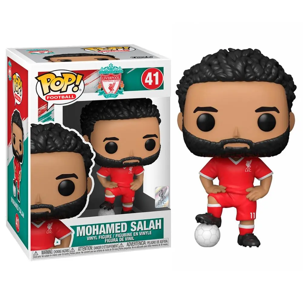 Liverpool F.C. POP! Football Vinyl Figure Mohamed Salah 9 cm Figurka winylowa zdjęcie produktu