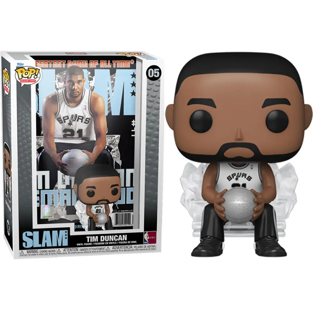 NBA Cover POP! Figurka winylowa Koszykarz Tim Duncan (SLAM Magazin) 9 cm zdjęcie produktu