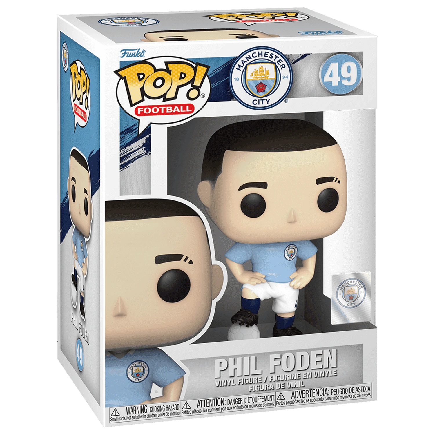 Manchester City F.C. POP! Football Figurka Winylowa Phil Foden 9 cm zdjęcie produktu