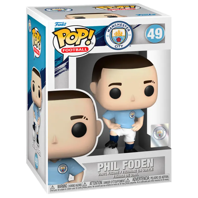 Manchester City F.C. POP! Football Figurka Winylowa Phil Foden 9 cm zdjęcie produktu