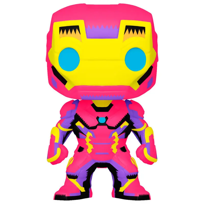 Marvel POP! Figurka winylowa Marvel Black Light Iron Man 9 cm [USZKODZONE OPAKOWANIE] zdjęcie produktu