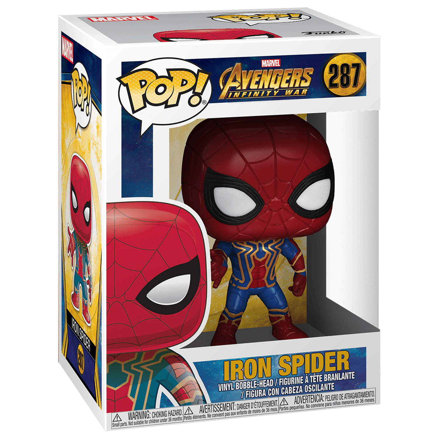 Avengers Infinity War POP! Movies Figurka winylowa Iron Spider 9 cm zdjęcie produktu