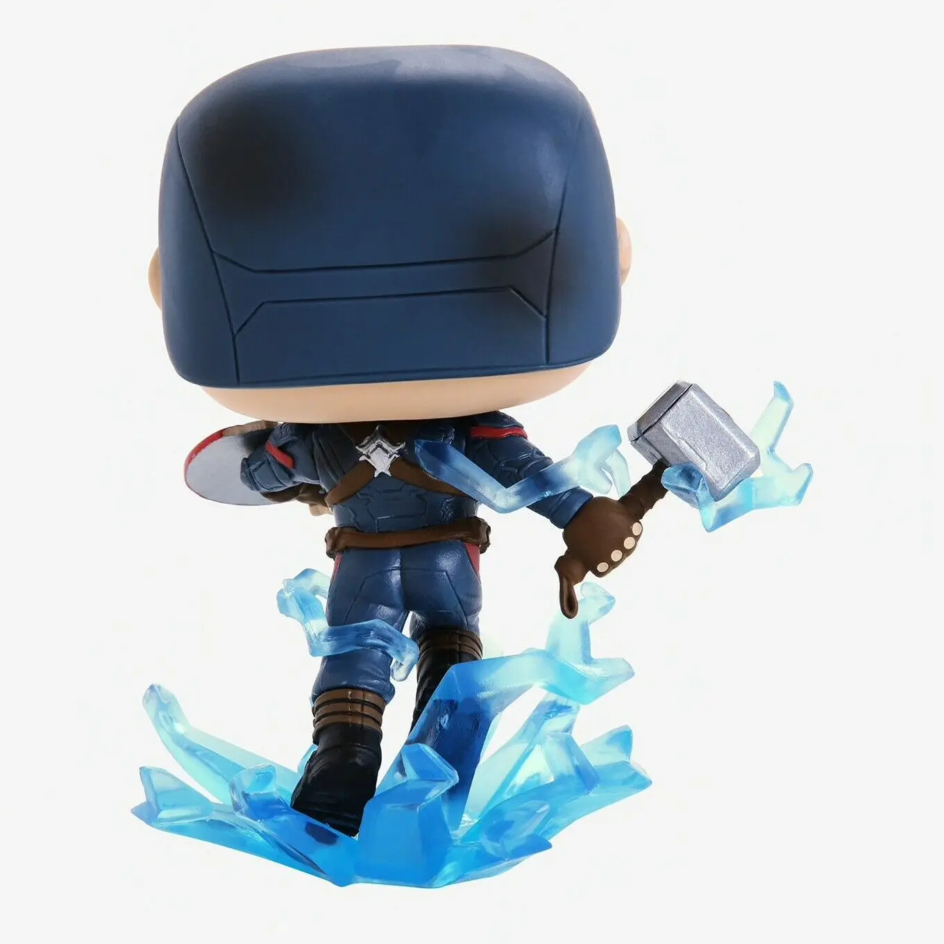 Avengers: Endgame POP! Movies Figurka winylowa Kapitan Ameryka z potłuczoną tarczą i Mjölnirem 9 cm zdjęcie produktu