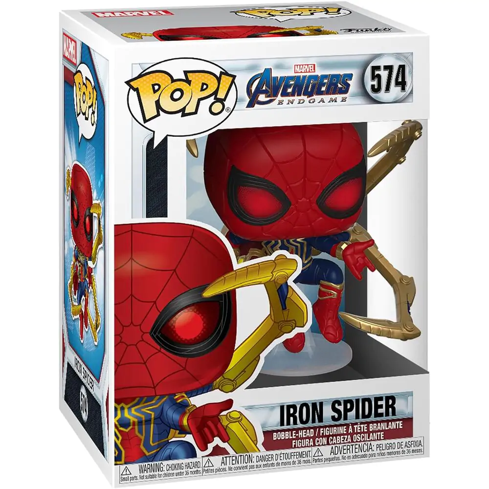 Avengers: Endgame POP! Movies Figurka winylowa Iron Spider z Nano Rękawicą 9 cm zdjęcie produktu