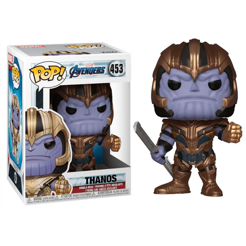 Avengers Endgame POP! Movies Figurka winylowa Thanos 9 cm [USZKODZONE OPAKOWANIE] zdjęcie produktu