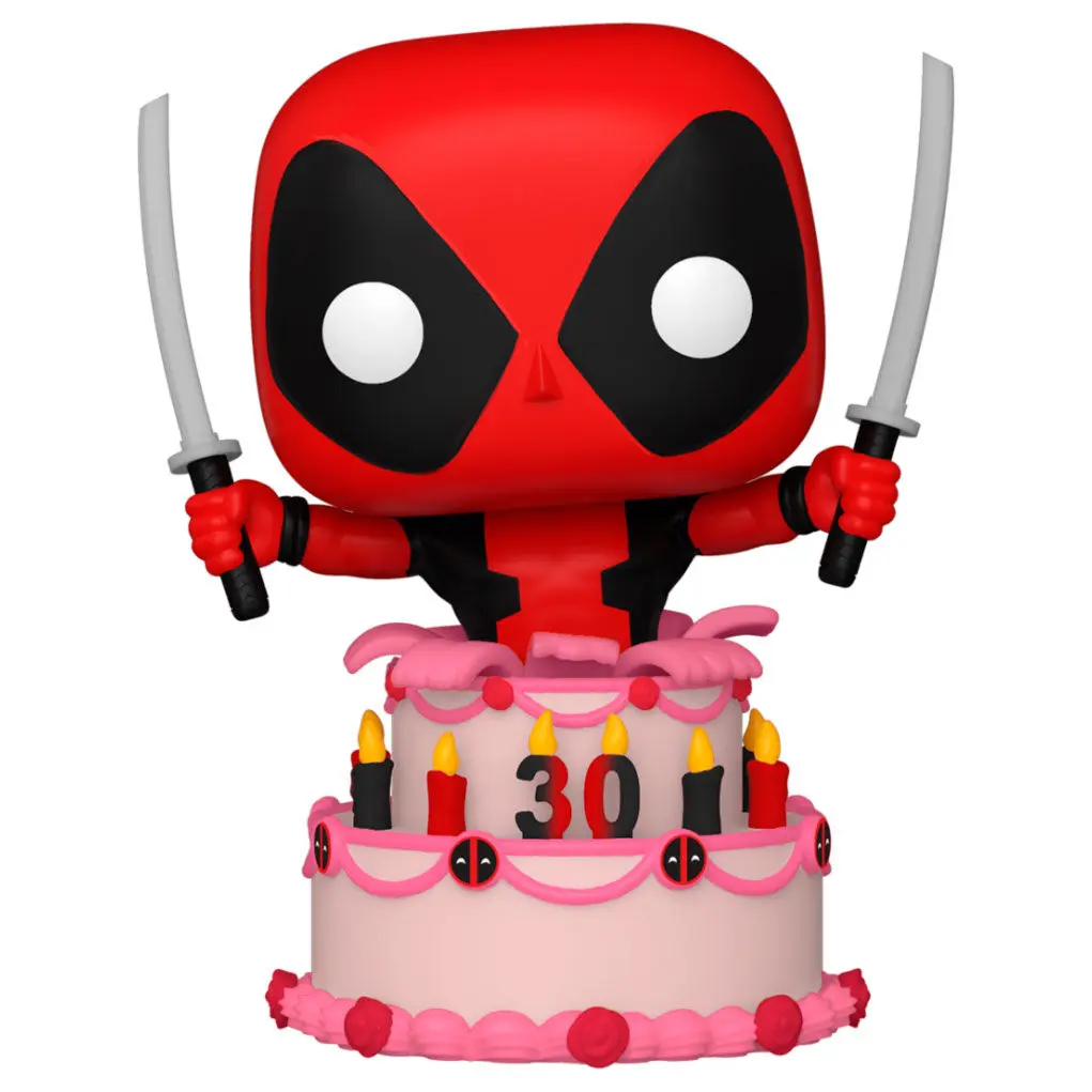 Marvel Deadpool 30th Anniversary POP! Figurka Vinyl Deadpool in Cake 9 cm zdjęcie produktu