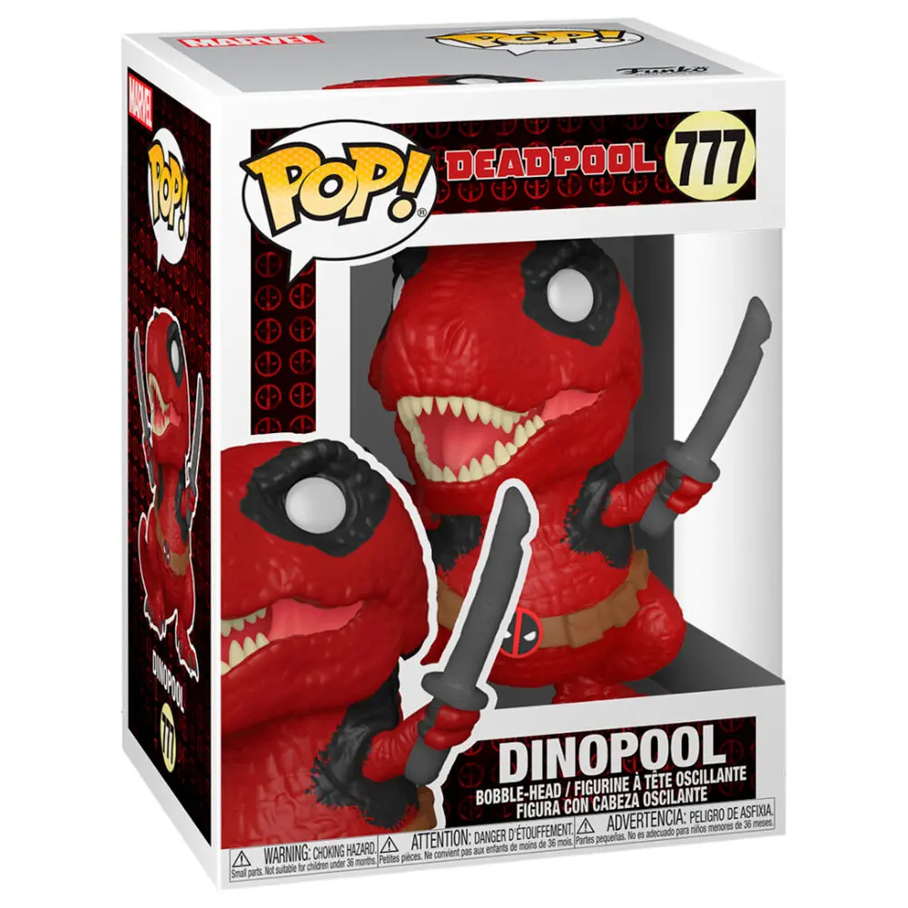 Marvel Deadpool 30th Anniversary POP! Figurka winylowa Dinopool 9 cm zdjęcie produktu