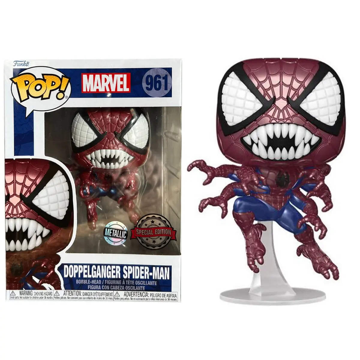 Figurka POP Marvel Doppelganger Spiderman Exclusive zdjęcie produktu